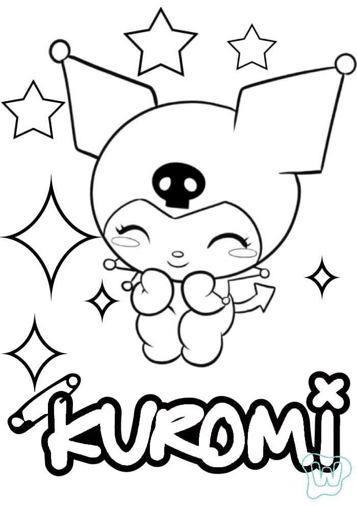 26 Kuromi Para Colorear - Descarga Y Crea Colores Gratis