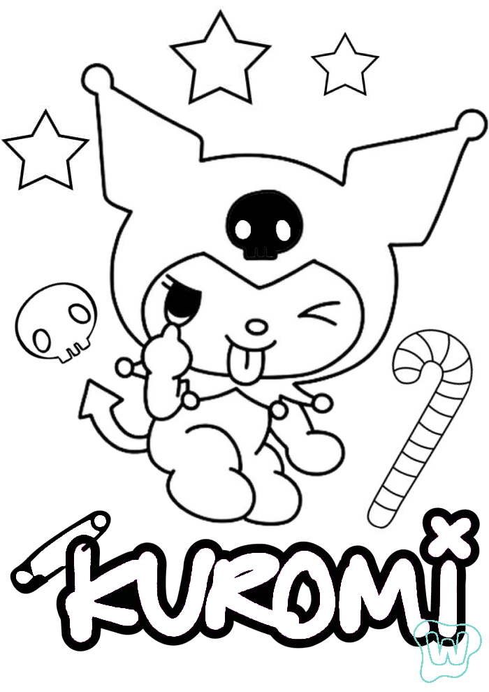 26 Coloriage Kuromi T l chargez Et Cr ez Des Couleurs Gratuites