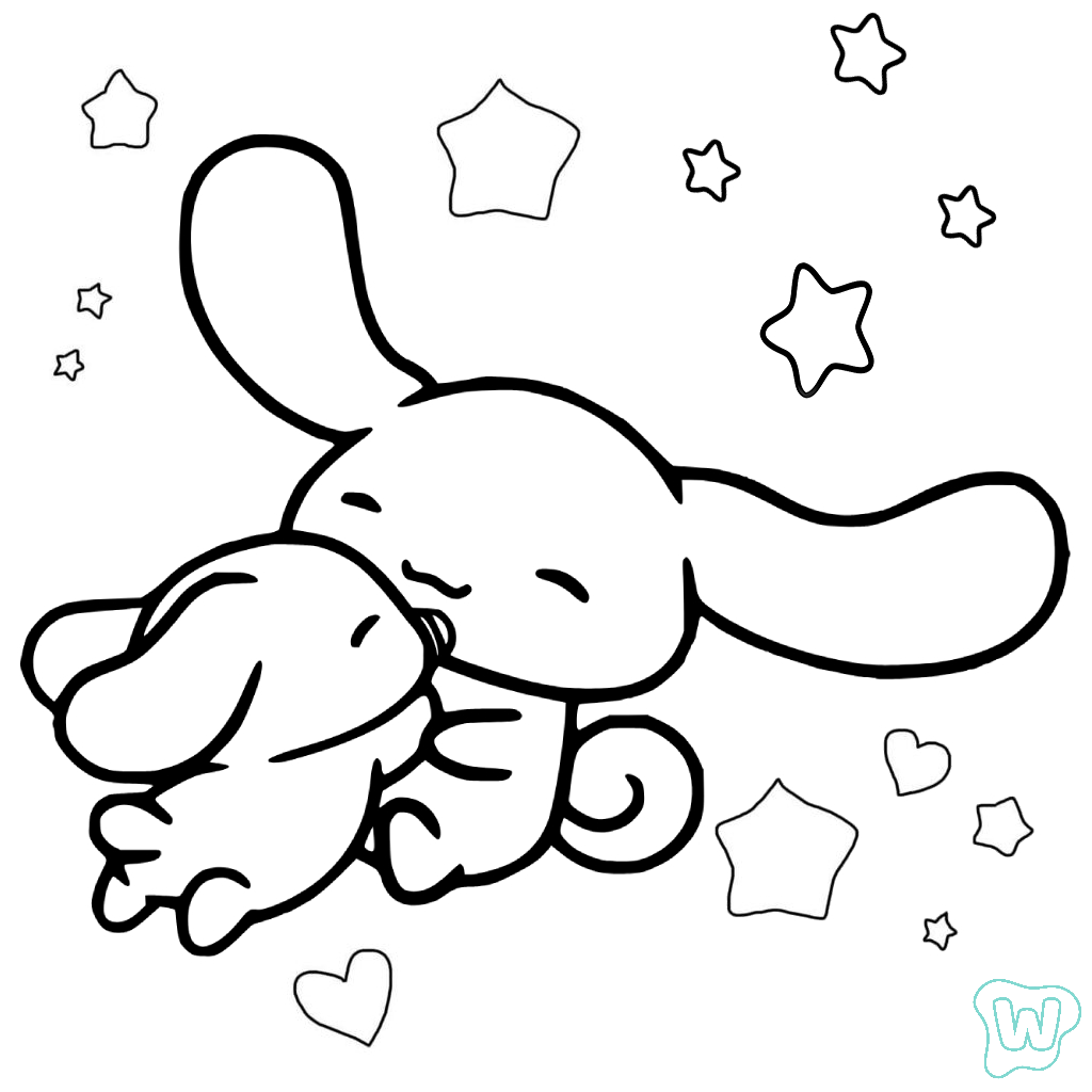 22 Cinnamoroll Da Colorare Download PDF Gratuito