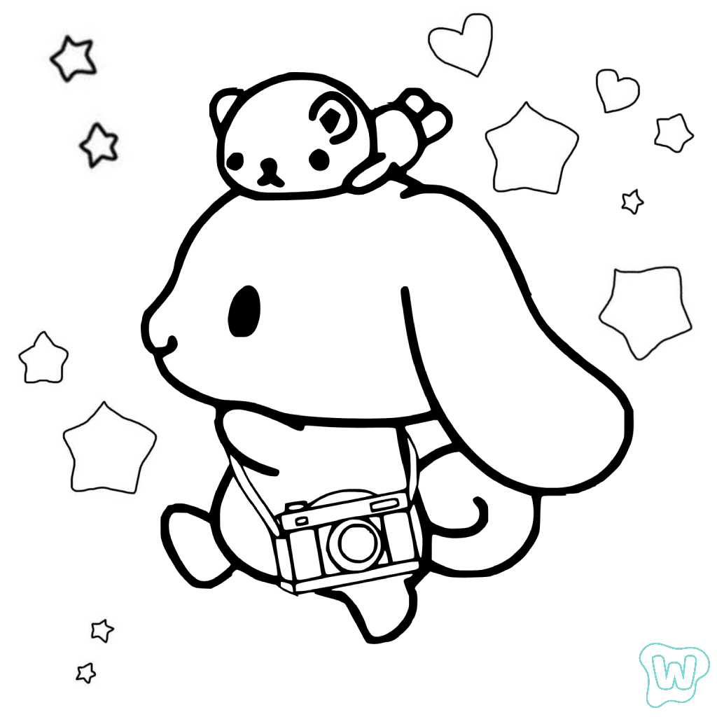 22 Cinnamoroll Da Colorare Download PDF Gratuito