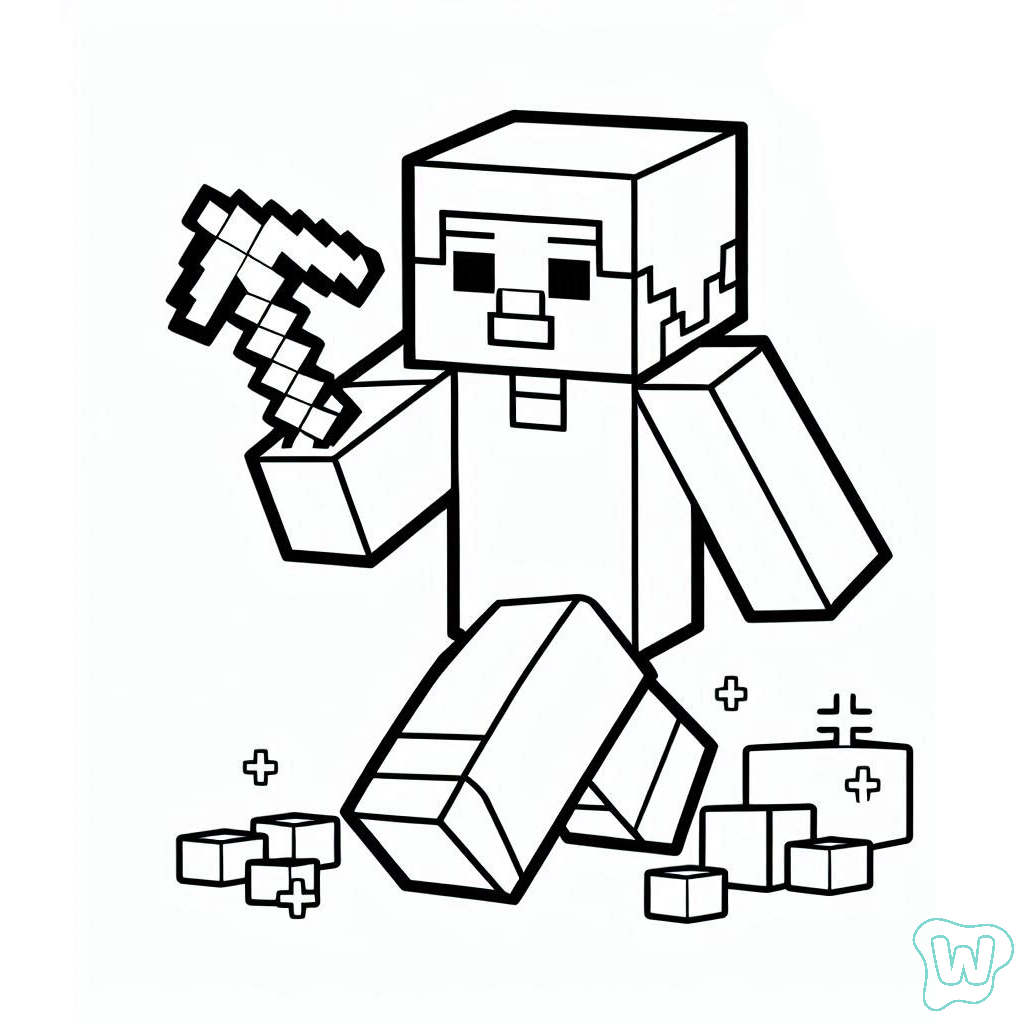 40 Minecraft Kleurplaat PDF Downloaden En Afdrukken 40 Minecraft Kleurplaat PDF Downloaden En Afdrukken