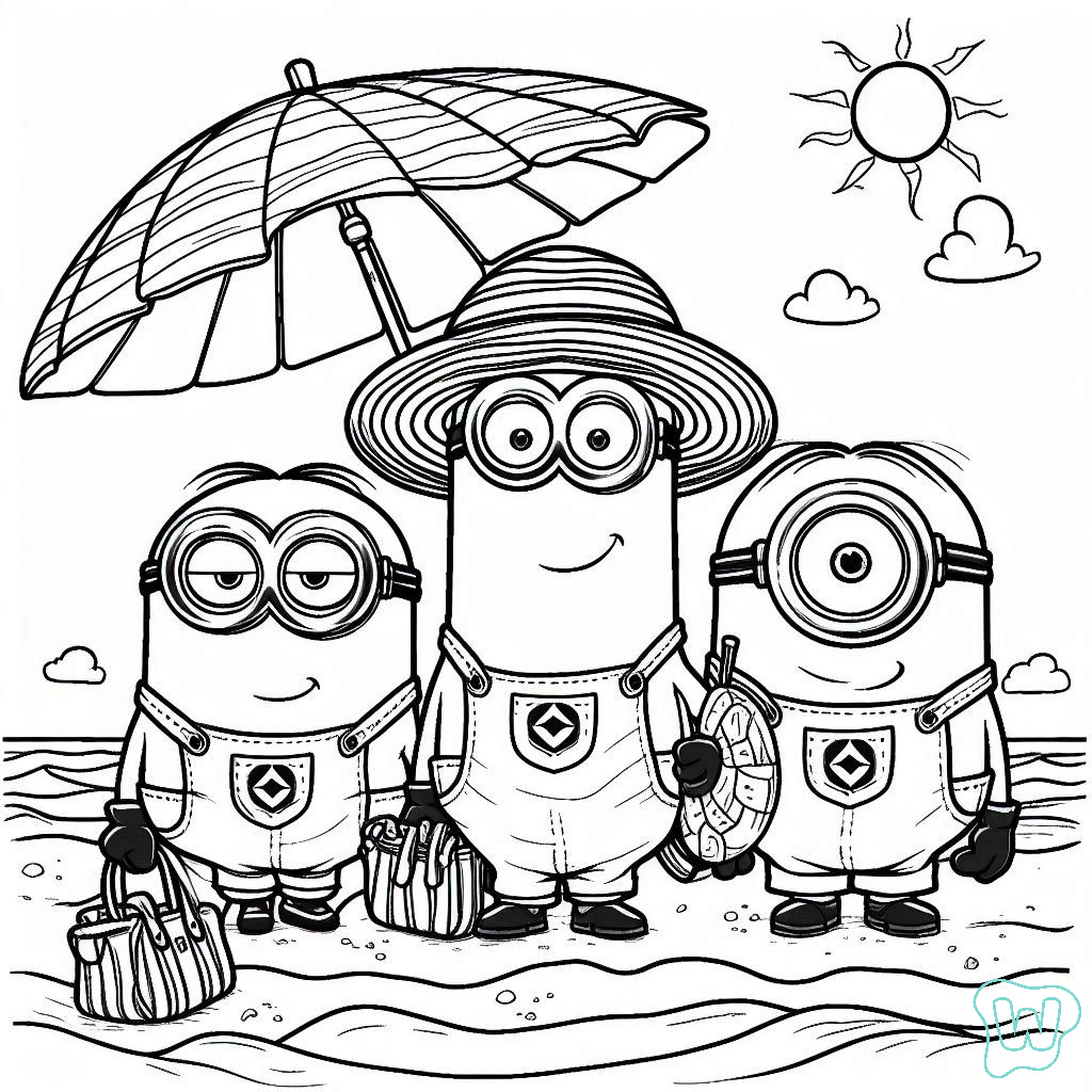 55 Minion Para Colorear Descargar E Imprimir PDF Gratis