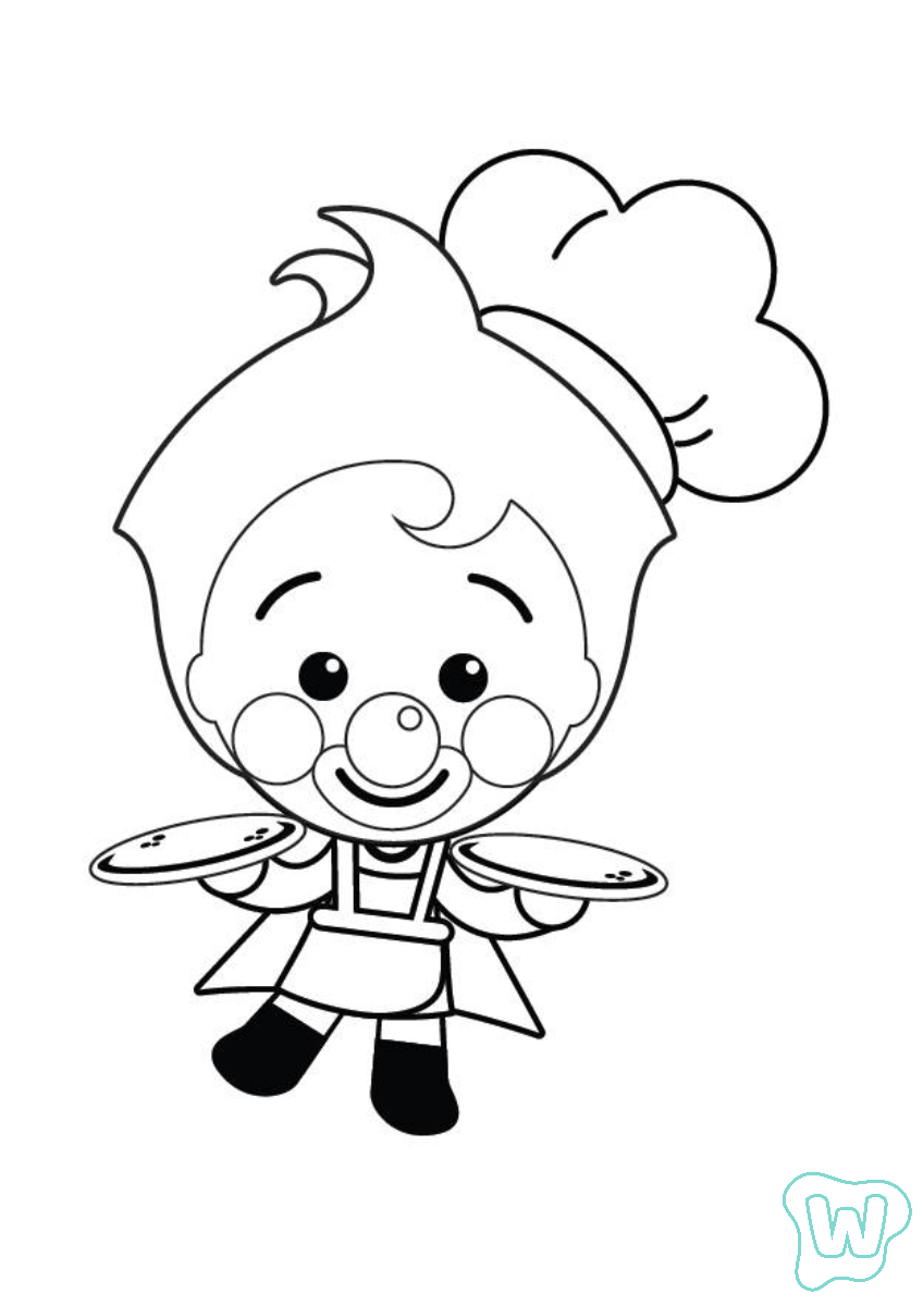 20 Plim Plim Para Colorear - Colorea En Línea E Imprime PDF