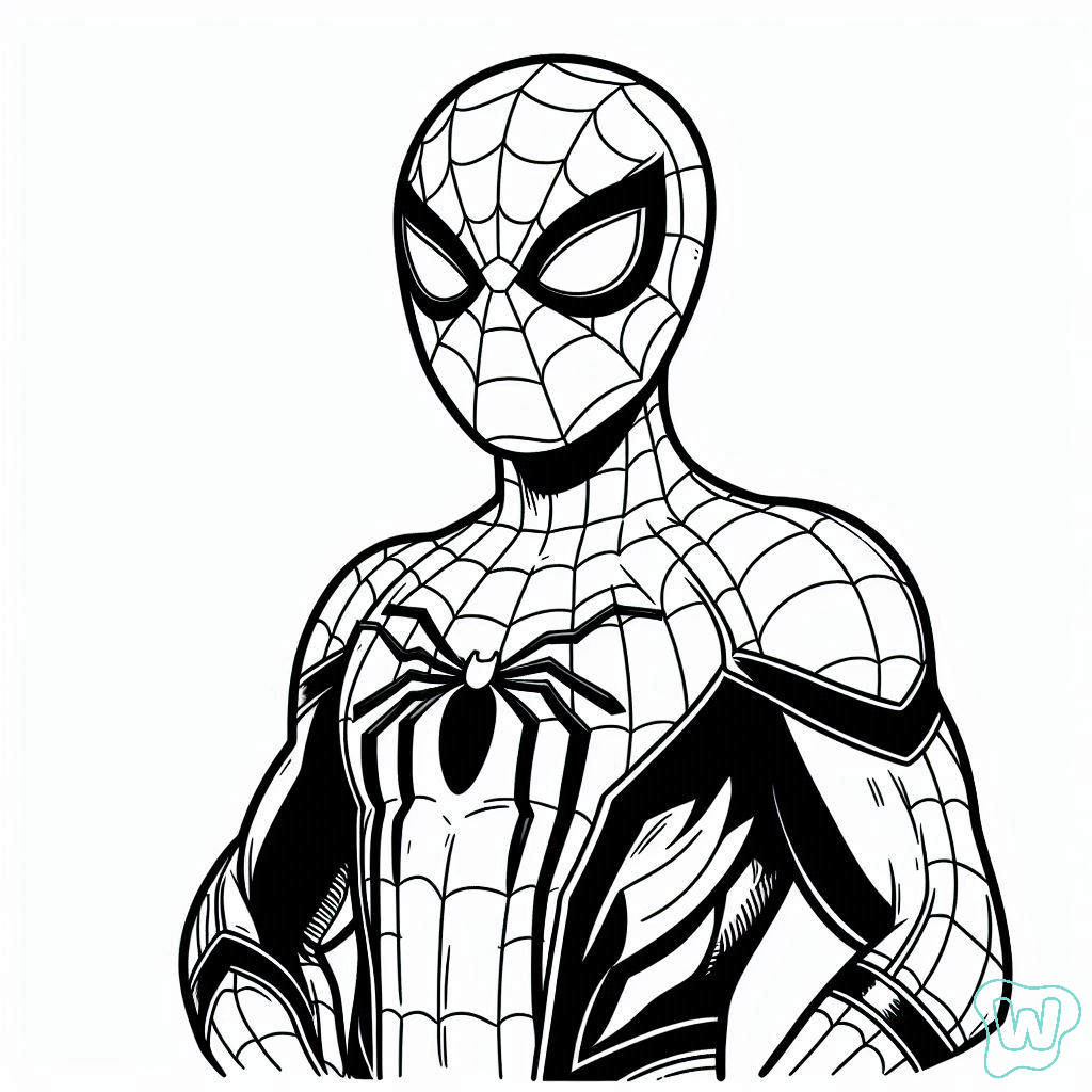 53 Spiderman Para Colorear Descargar E Imprimir PDF 53 Spiderman Para Colorear Descargar E Imprimir PDF