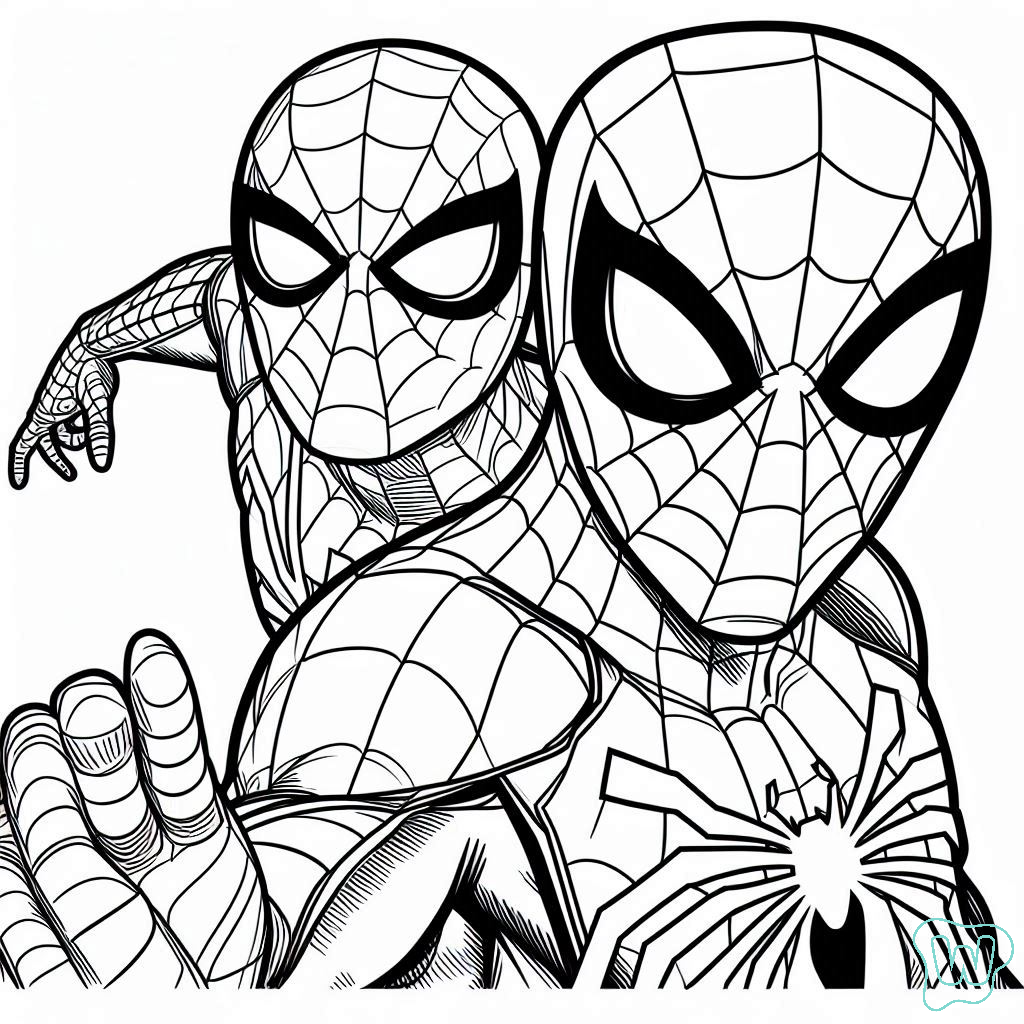 Spider Man Picture Without Color Spider Man Picture Without Color