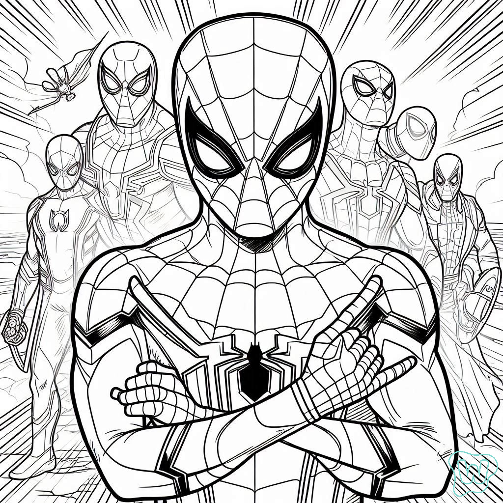 53 Spiderman Da Colorare Scarica E Stampa PDF