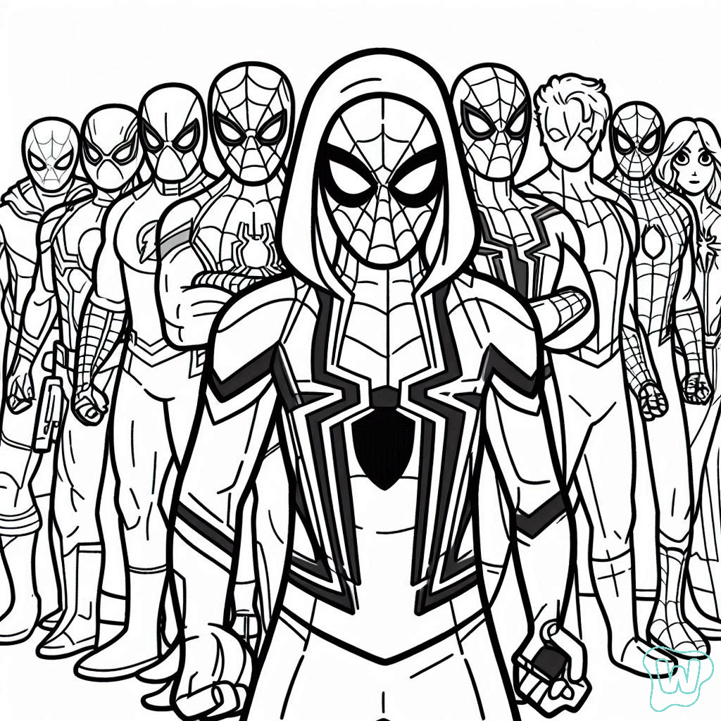 53 Spiderman Da Colorare Scarica E Stampa PDF