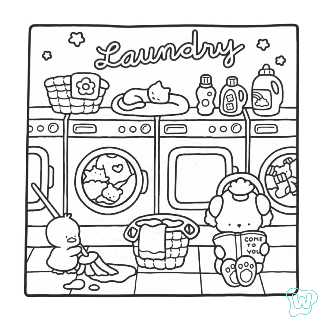 26 Cozy Friends Coloring Pages Print Free PDF 26 Cozy Friends Coloring Pages Print Free PDF