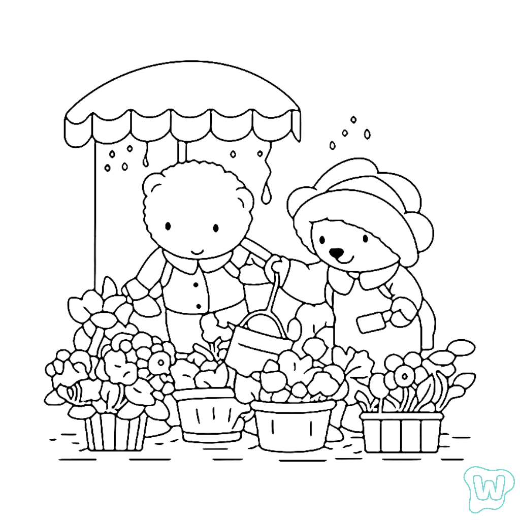 Cozy Friends Colouring Pages Pdf Free Cozy Friends Colouring Pages Pdf Free