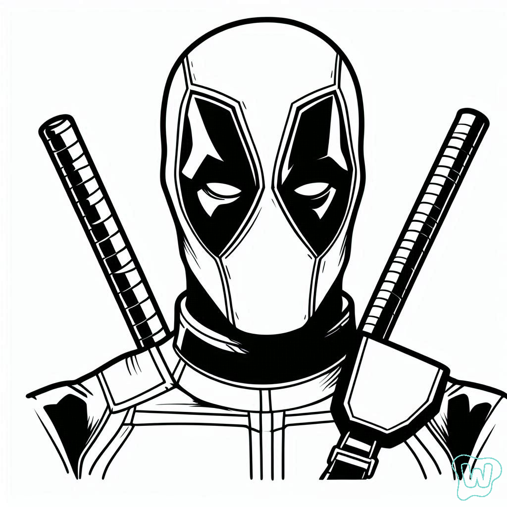 22 Deadpool Ausmalbilder PDF Herunterladen Und Ausdrucken