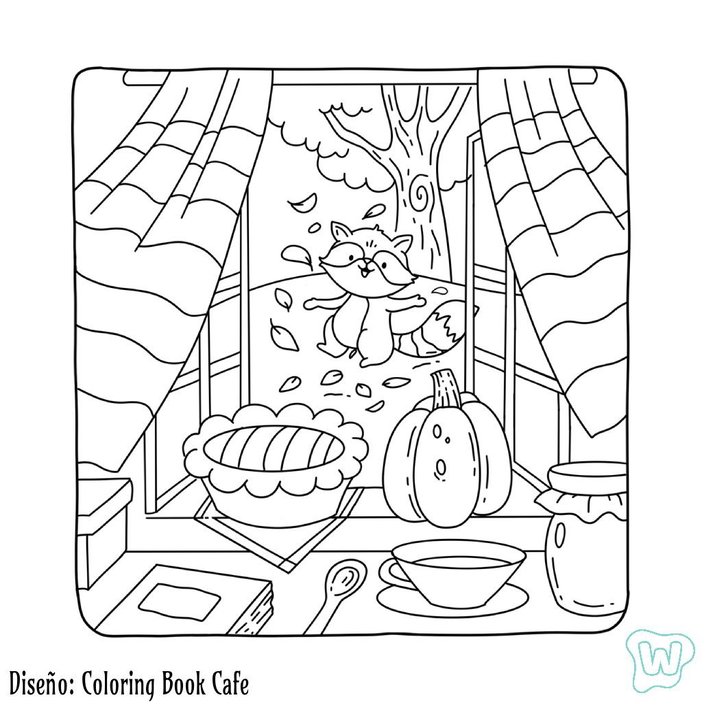 30 Autumn Hygge Para Colorear Descargue E Imprima PDF 30 Autumn Hygge Para Colorear Descargue E Imprima PDF