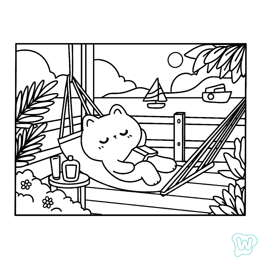 30 Kawaii Cozy Kleurplaat Gratis Downloaden En Afdrukken