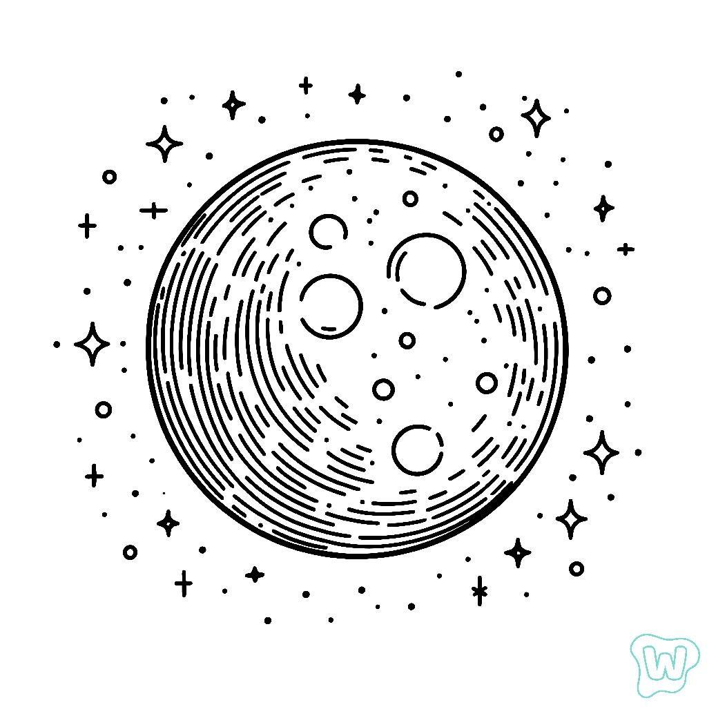 38 Luna Para Colorear Descargar E Imprimir PDF Gratis 38 Luna Para Colorear Descargar E Imprimir PDF Gratis