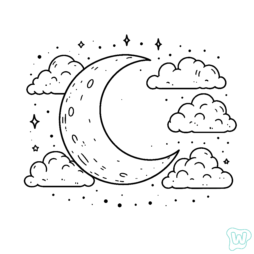 38 Luna Para Colorear Descargar E Imprimir PDF Gratis 38 Luna Para Colorear Descargar E Imprimir PDF Gratis