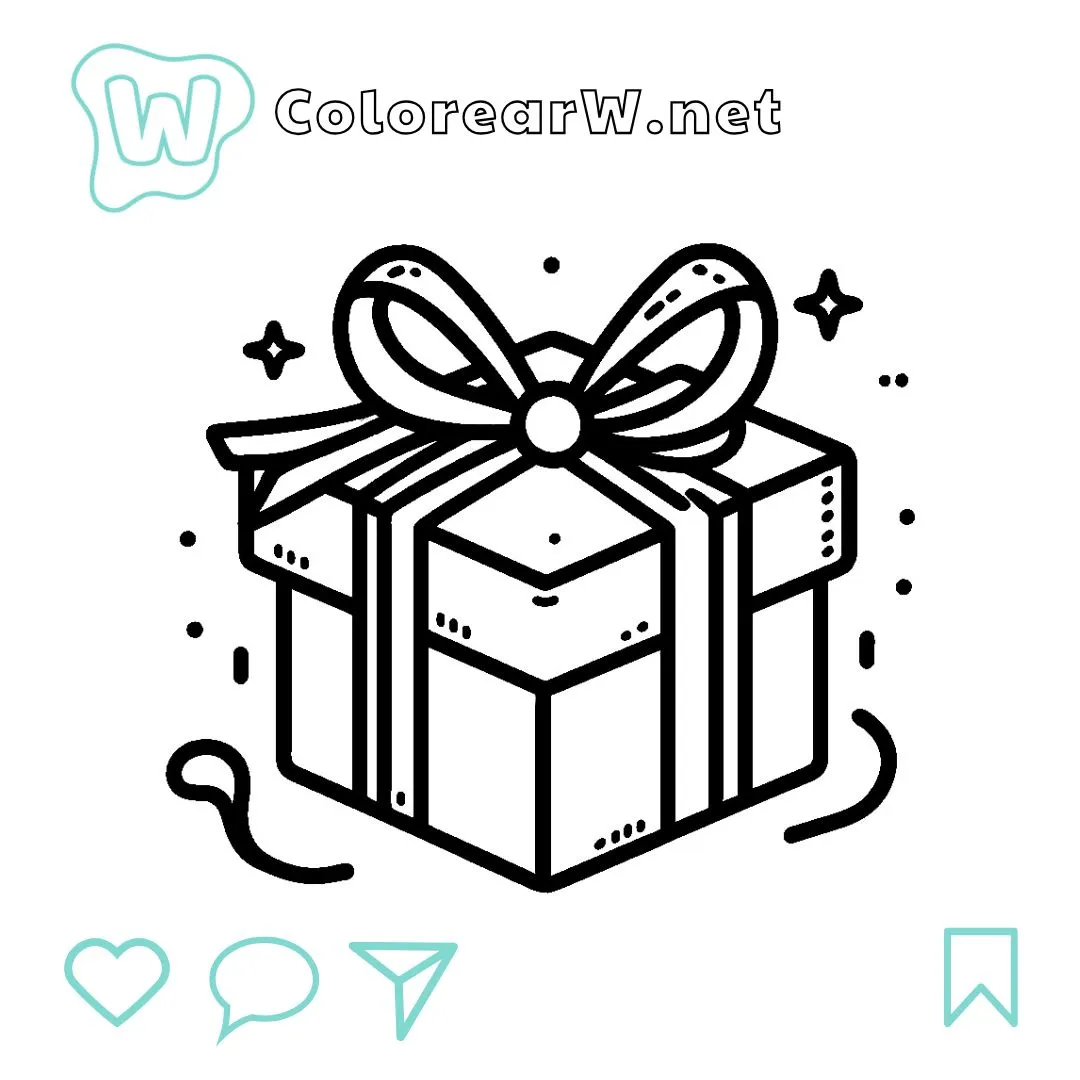 44 Regalos De Navidad Para Colorear - Descargar PDF Gratis