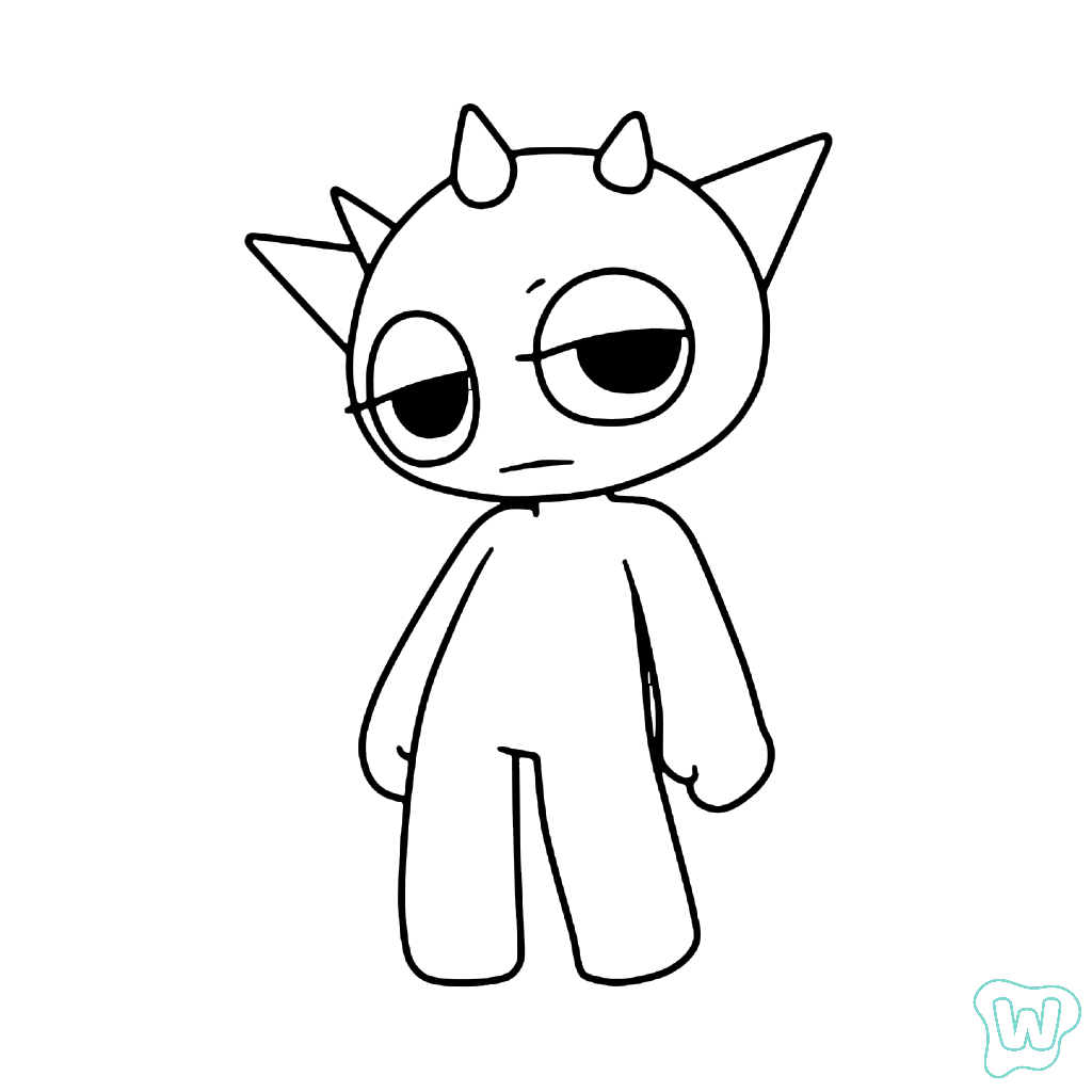 Sprunki Coloring Pages Sprunki Coloring Pages
