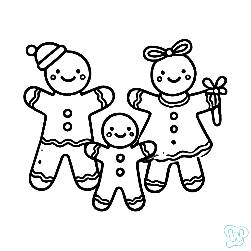 Gonna Per Albero Di Natale Omino Di Pan Di Zenzero - Tappeto Sottalbero Morbido Con Fiocchi Di Neve, Decorazione Natalizia 91 Cm Per Interni/Esterni