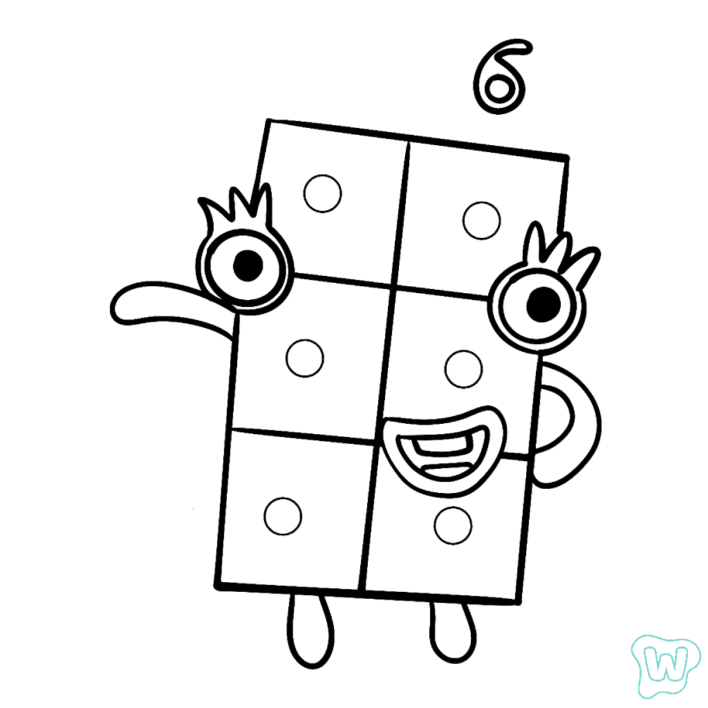 43 Numberblocks Coloring Pages Free Pages For Kids