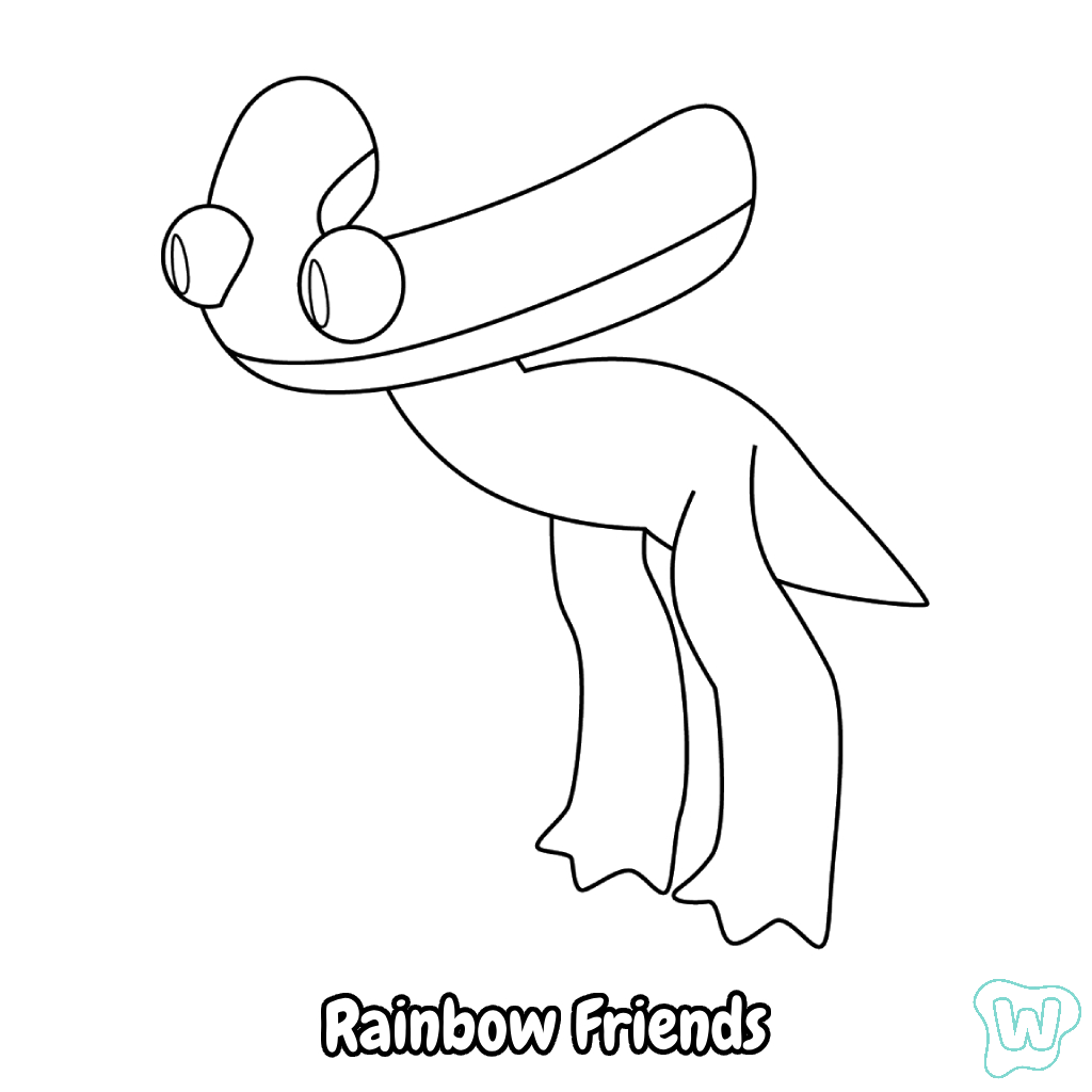 33 Rainbow Friends Coloring Pages Have Fun Now 33 Rainbow Friends Coloring Pages Have Fun Now