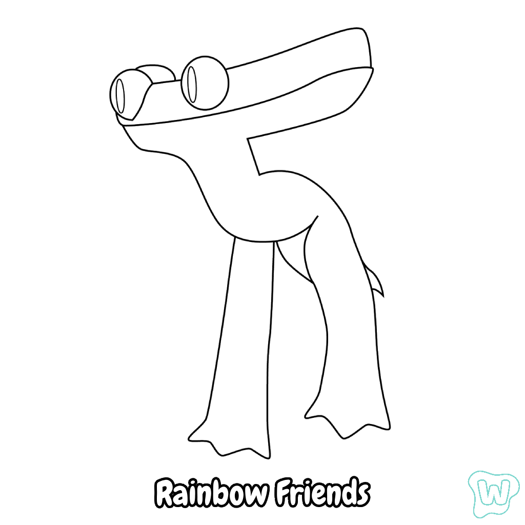33 Coloriage Rainbow Friends Amusez vous Maintenant 33 Coloriage Rainbow Friends Amusez vous Maintenant