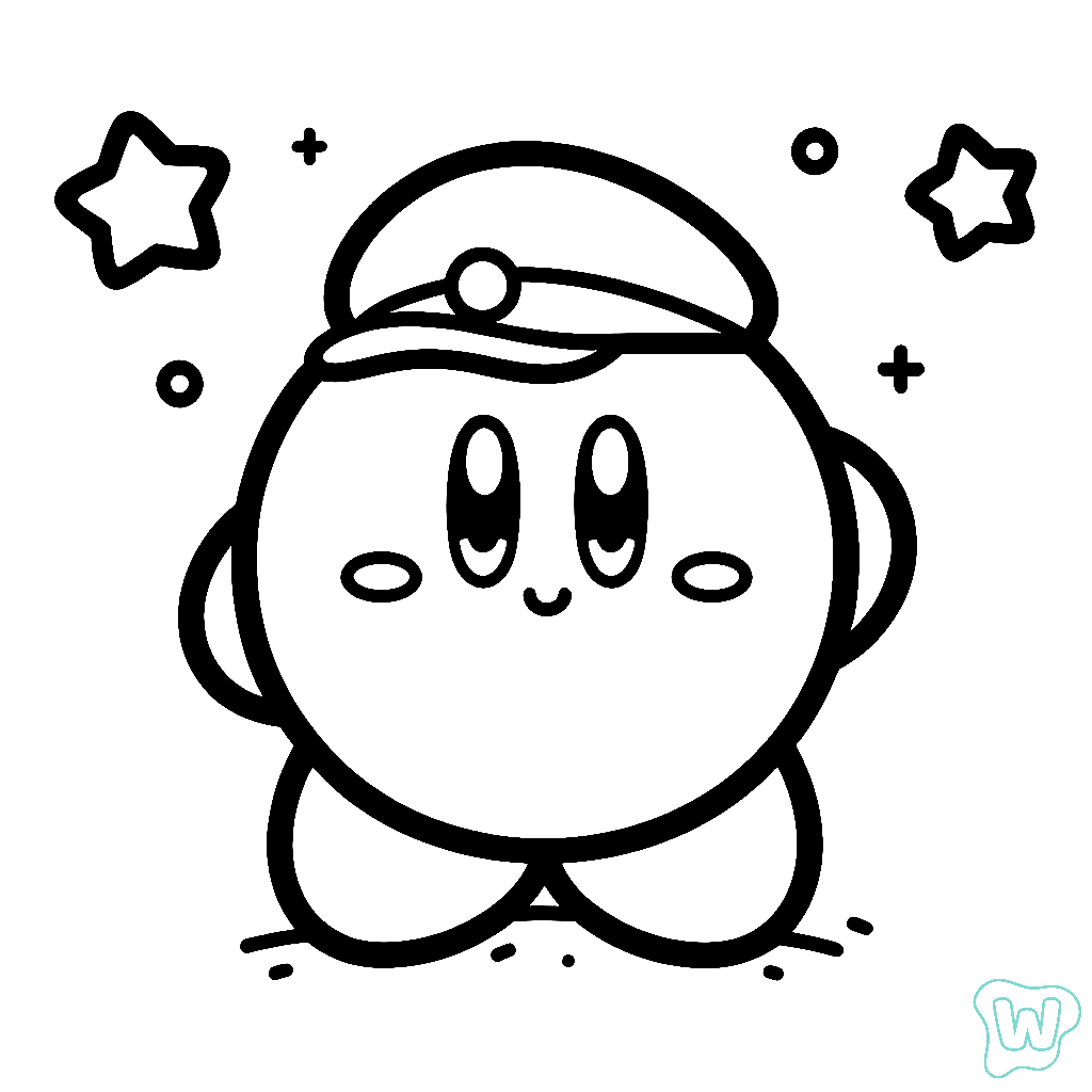 36 Kirby Para Colorir Desenhos Gratuitos Em PDF