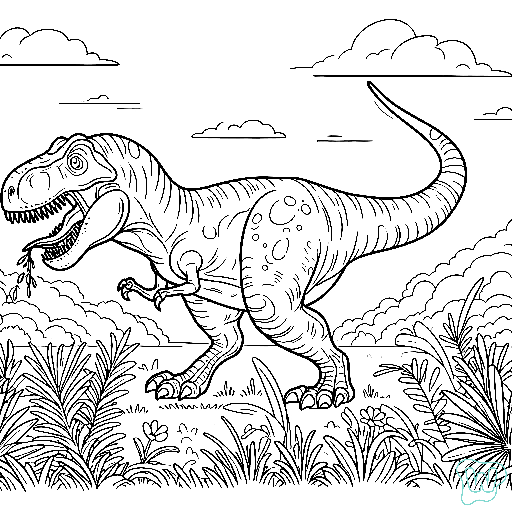 41 T Rex Da Colorare Disegni PDF Da Stampare