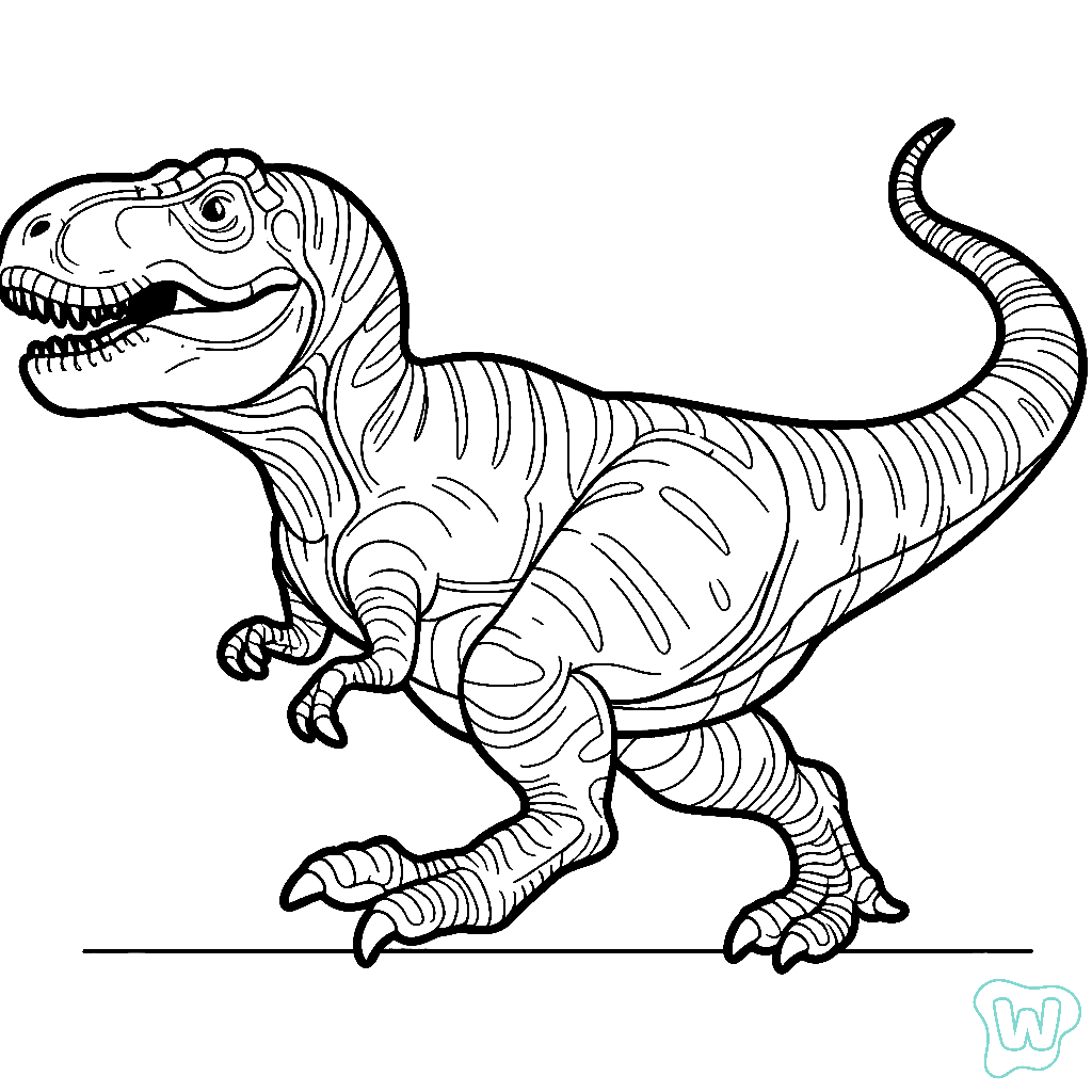 41 T Rex Da Colorare Disegni PDF Da Stampare
