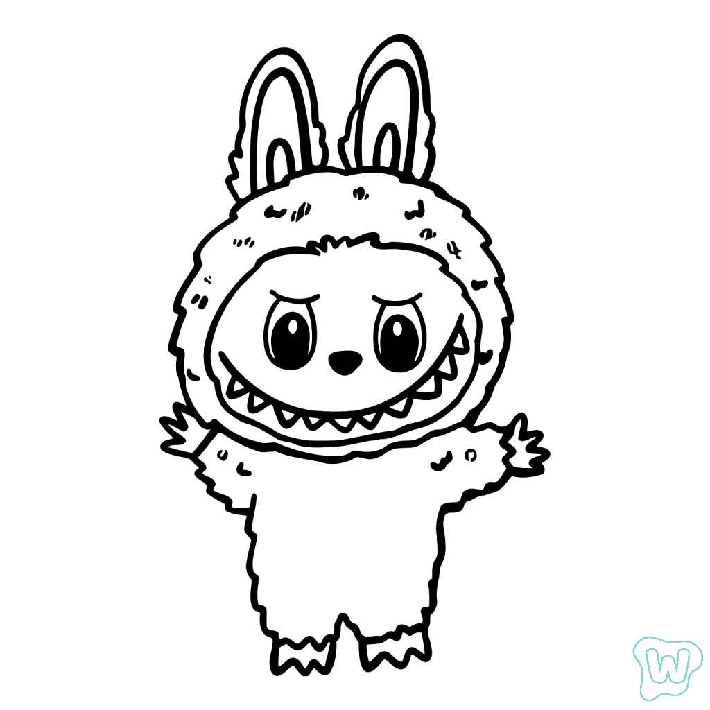 27 Labubu Para Colorear Colorear Y Descarga Gratis