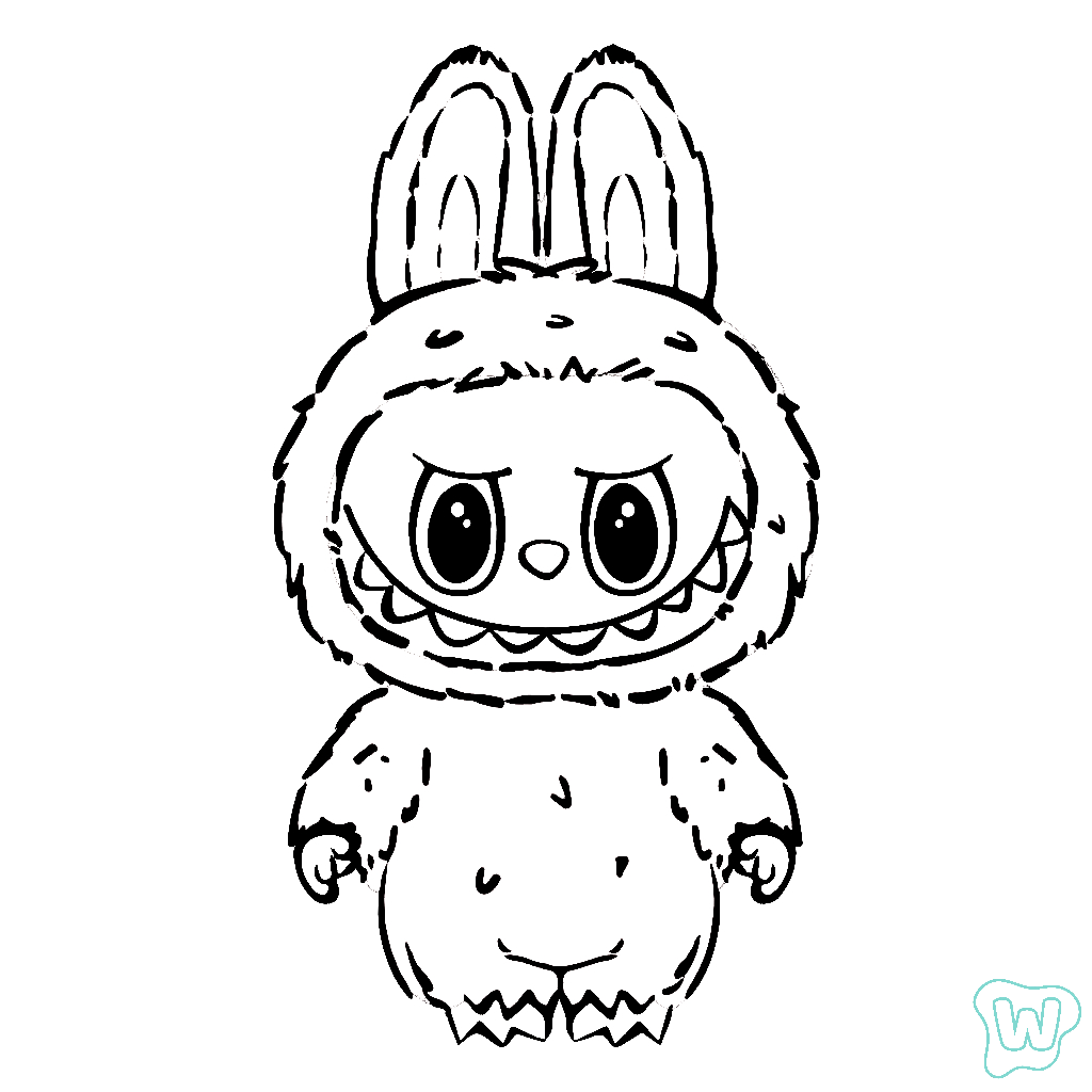 27 Labubu Para Colorear Colorear Y Descarga Gratis