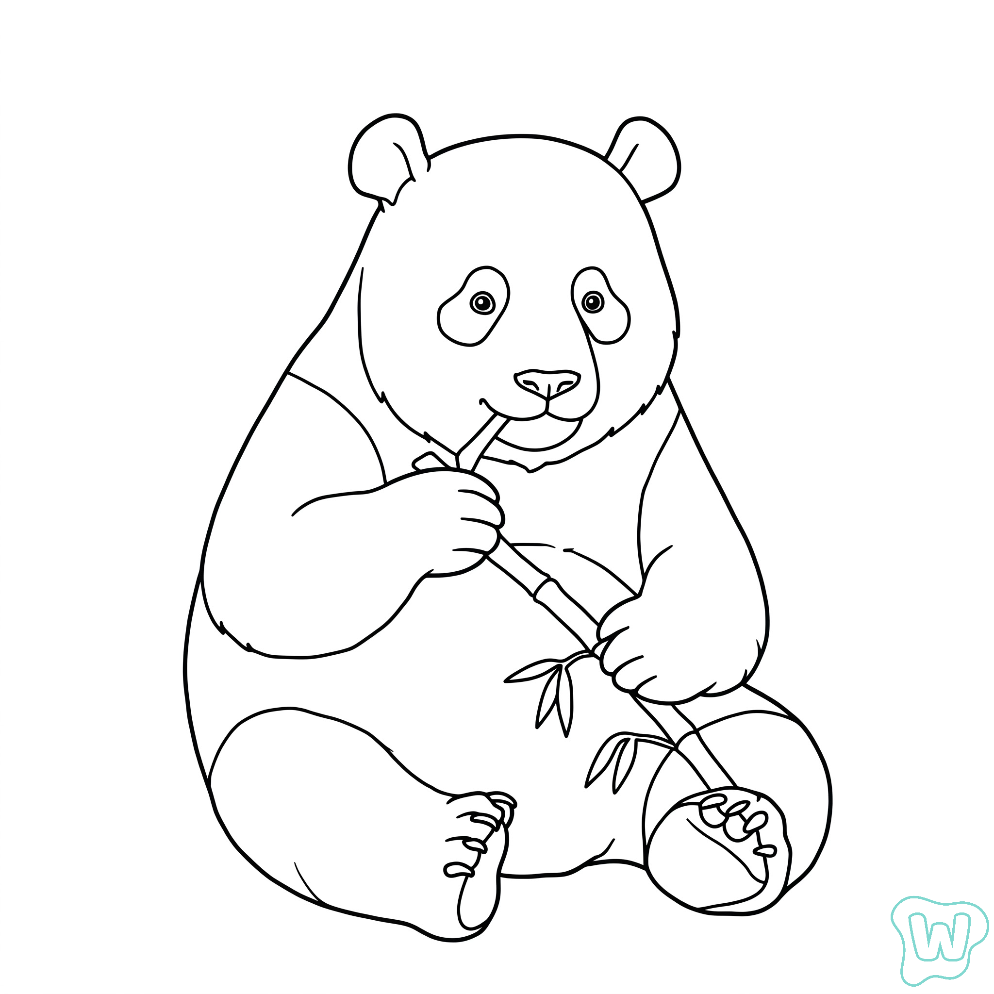 27 Ursos Panda Para Colorir Desenhos Para Crian as