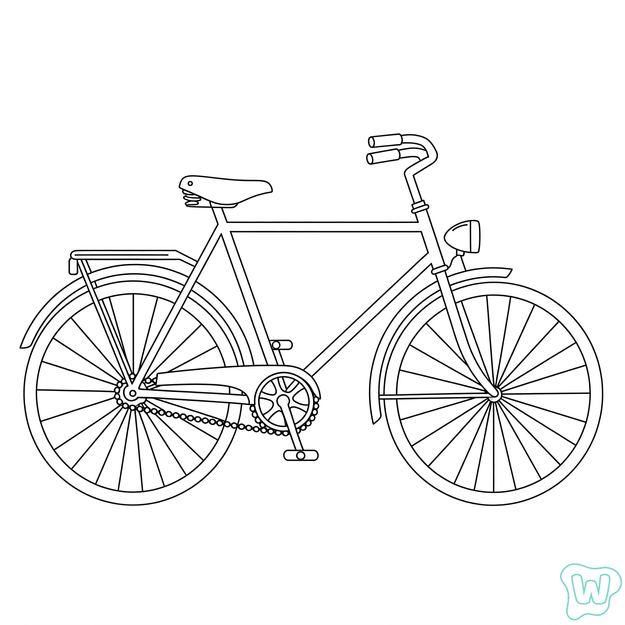 22 Bicicletta Da Colorare PDF Stampabile Gratuito 22 Bicicletta Da Colorare PDF Stampabile Gratuito
