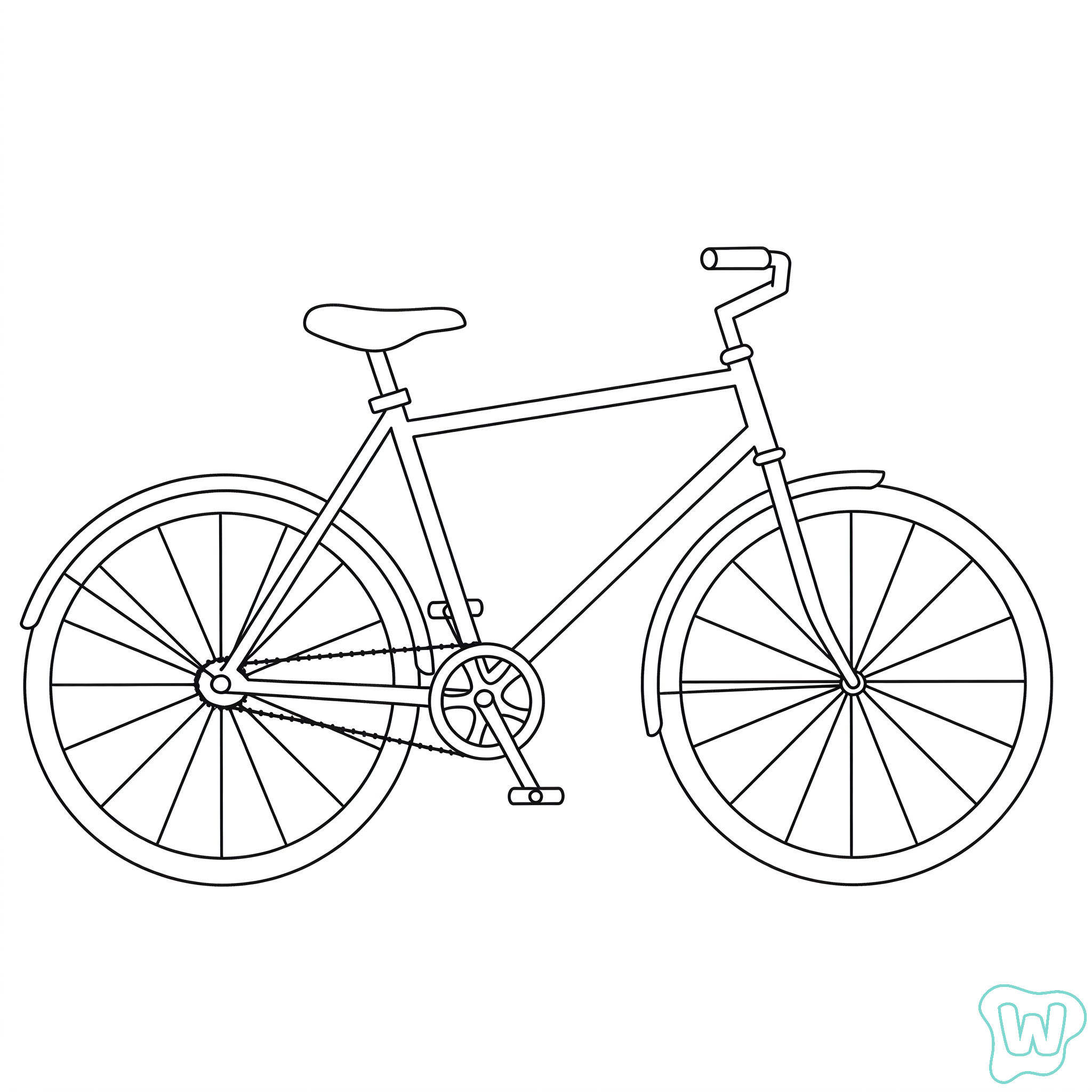 22 Bicicletta Da Colorare PDF Stampabile Gratuito 22 Bicicletta Da Colorare PDF Stampabile Gratuito