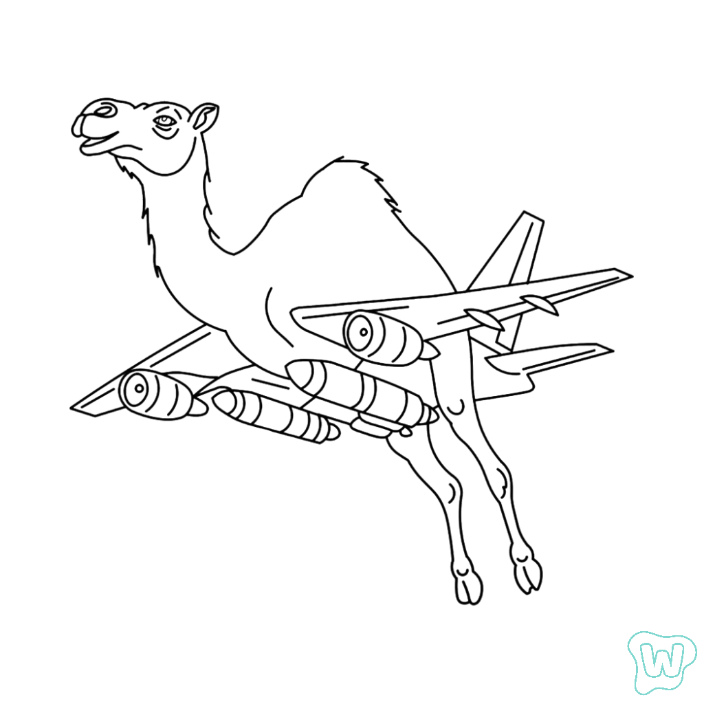 Bombordino Jamalino para colorear