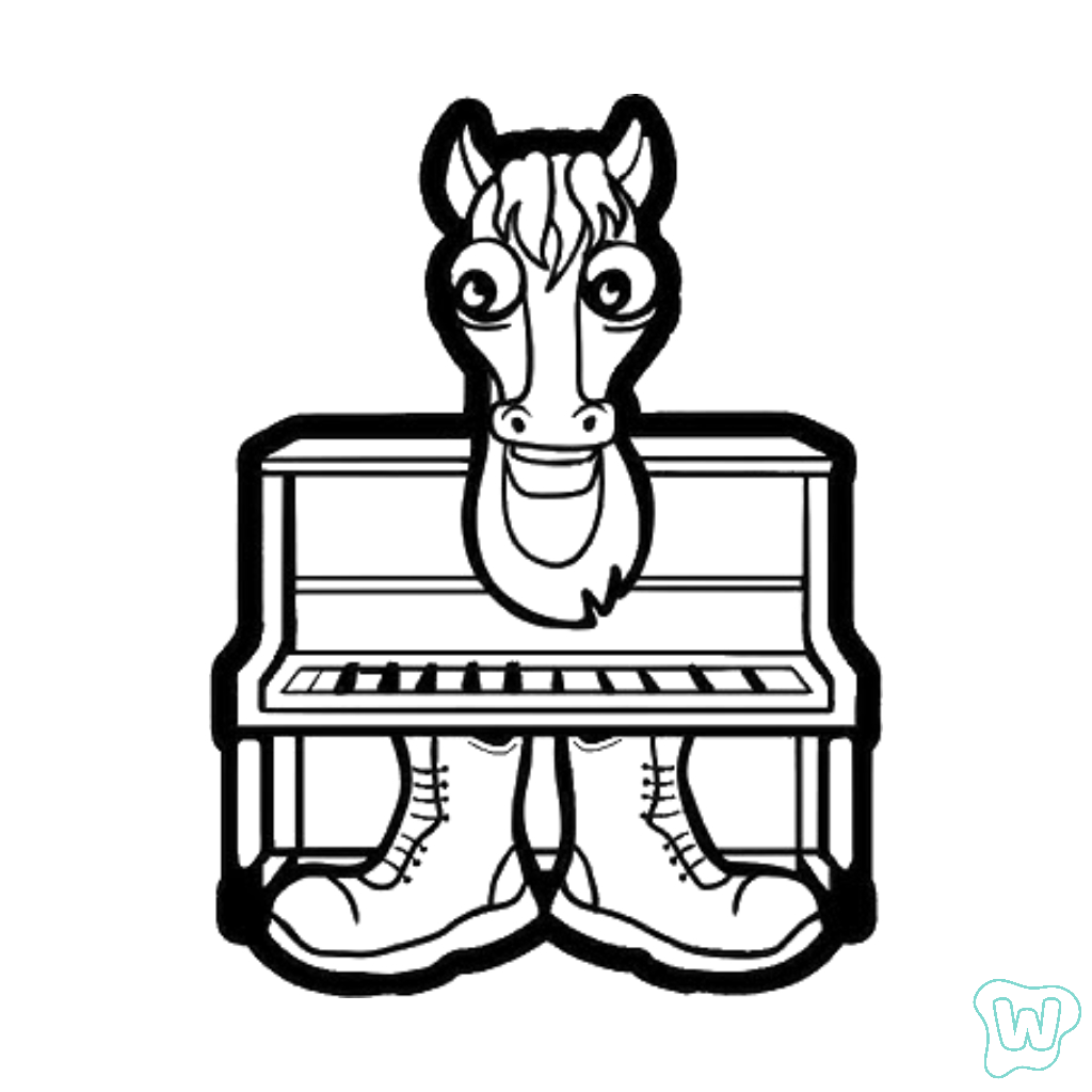 páginas para colorear Ecco Cavallo Virtuoso