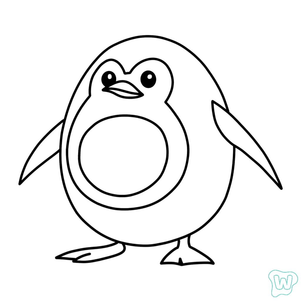 Penguino Cocosino páginas para colorear para adultos