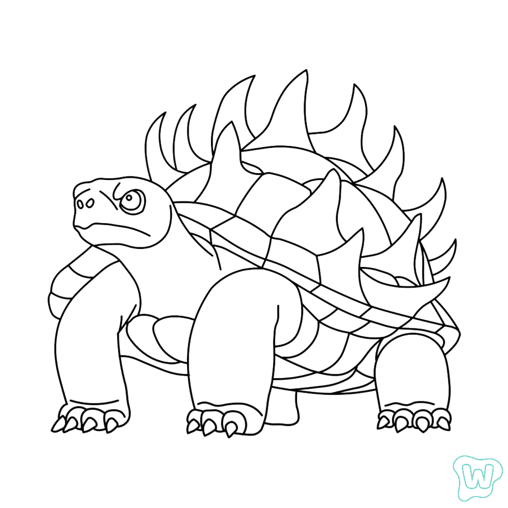 Torrtuginni Dragonfrutinni páginas para colorear para adultos fáciles