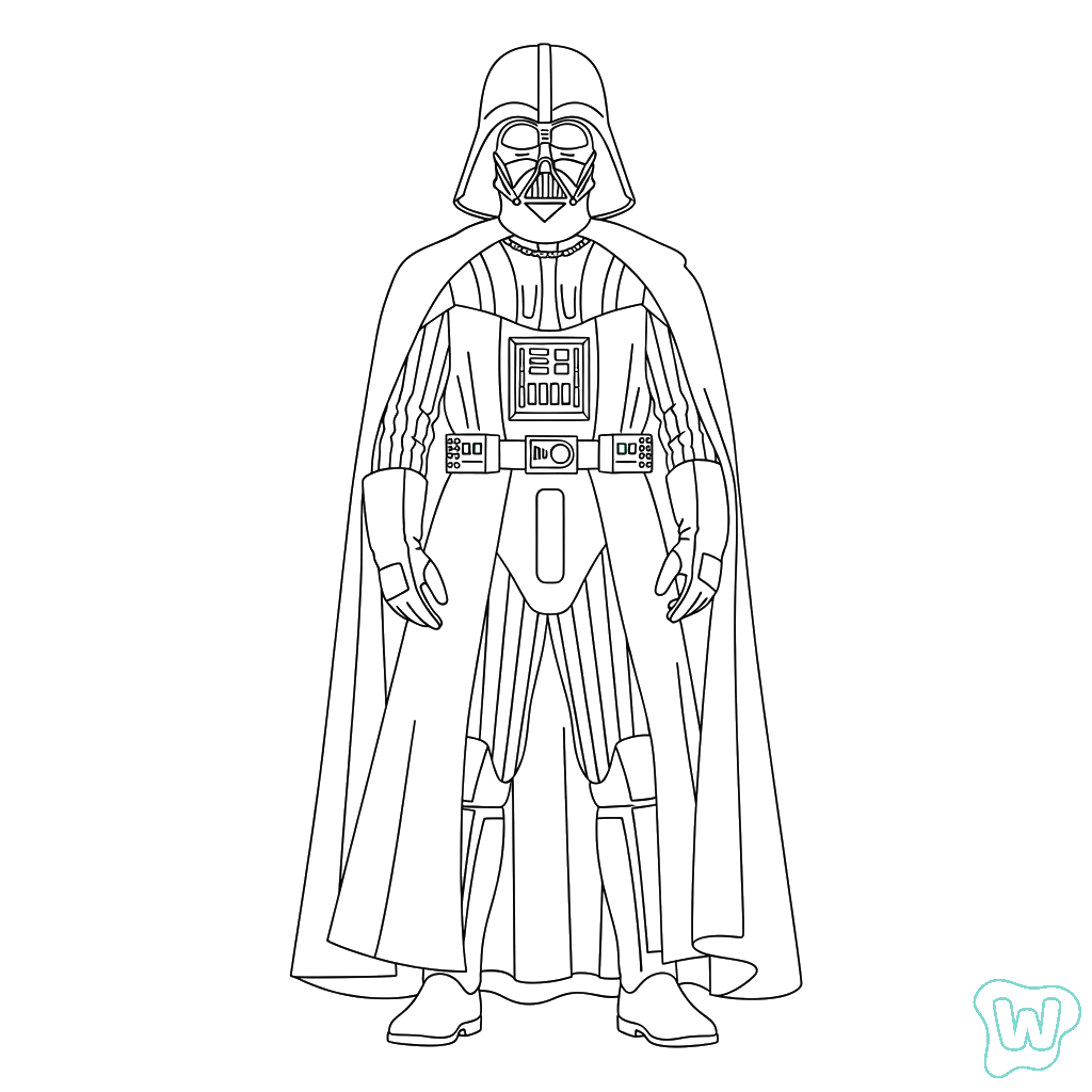 imprimir PDF gratis Darth Vader