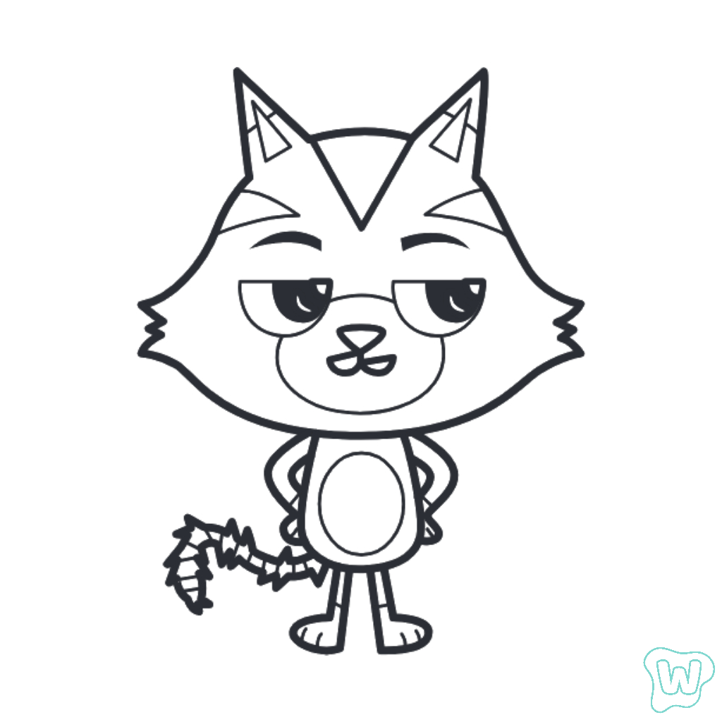 Gabby’s Dollhouse dibujos para colorear y Imprimir PDF gratis