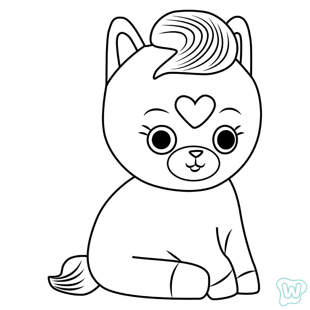 dibujos para colorear grinch Gabby’s Dollhouse