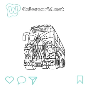 Italian Brainrot Animals para colorear (PDF para imprimir gratis) thumbnail