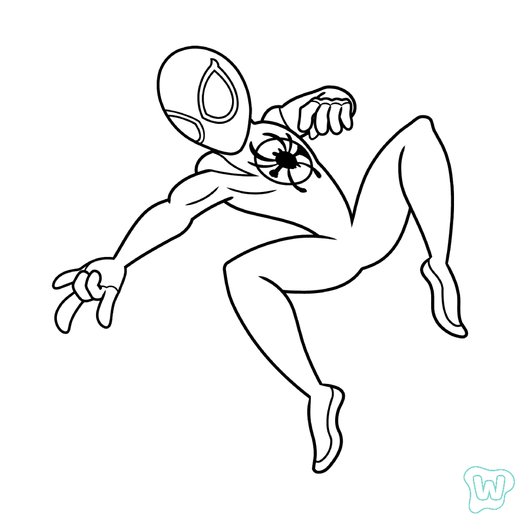 Miles Morales para colorear gratis