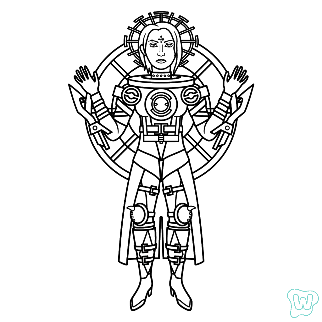 Skibidi Toilet Fanmade páginas para colorear de adornos