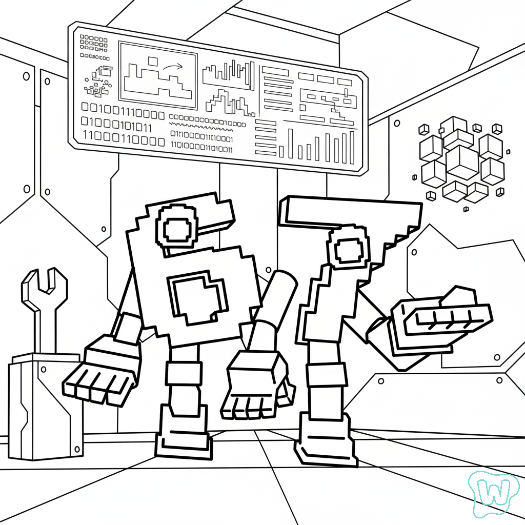 26 67 Brainrot Para Colorear Descargar PDF Gratis