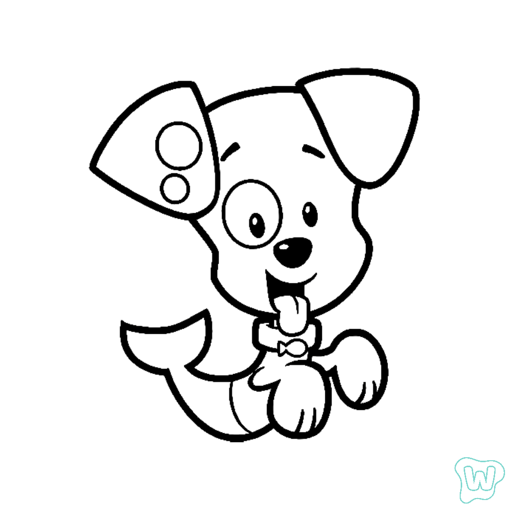 páginas para colorear Bubble Guppies