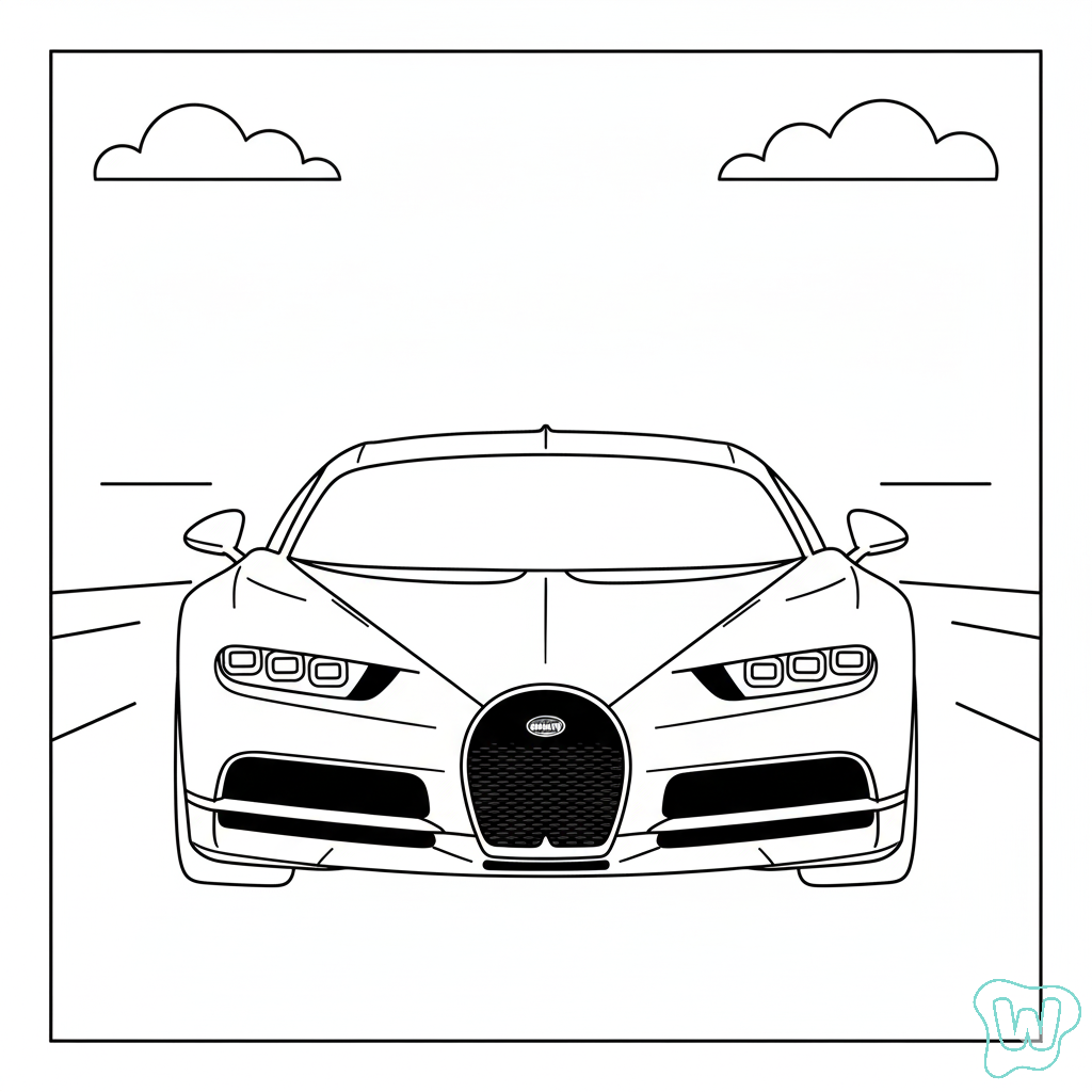 descargar e imprimir PDF gratis Bugatti