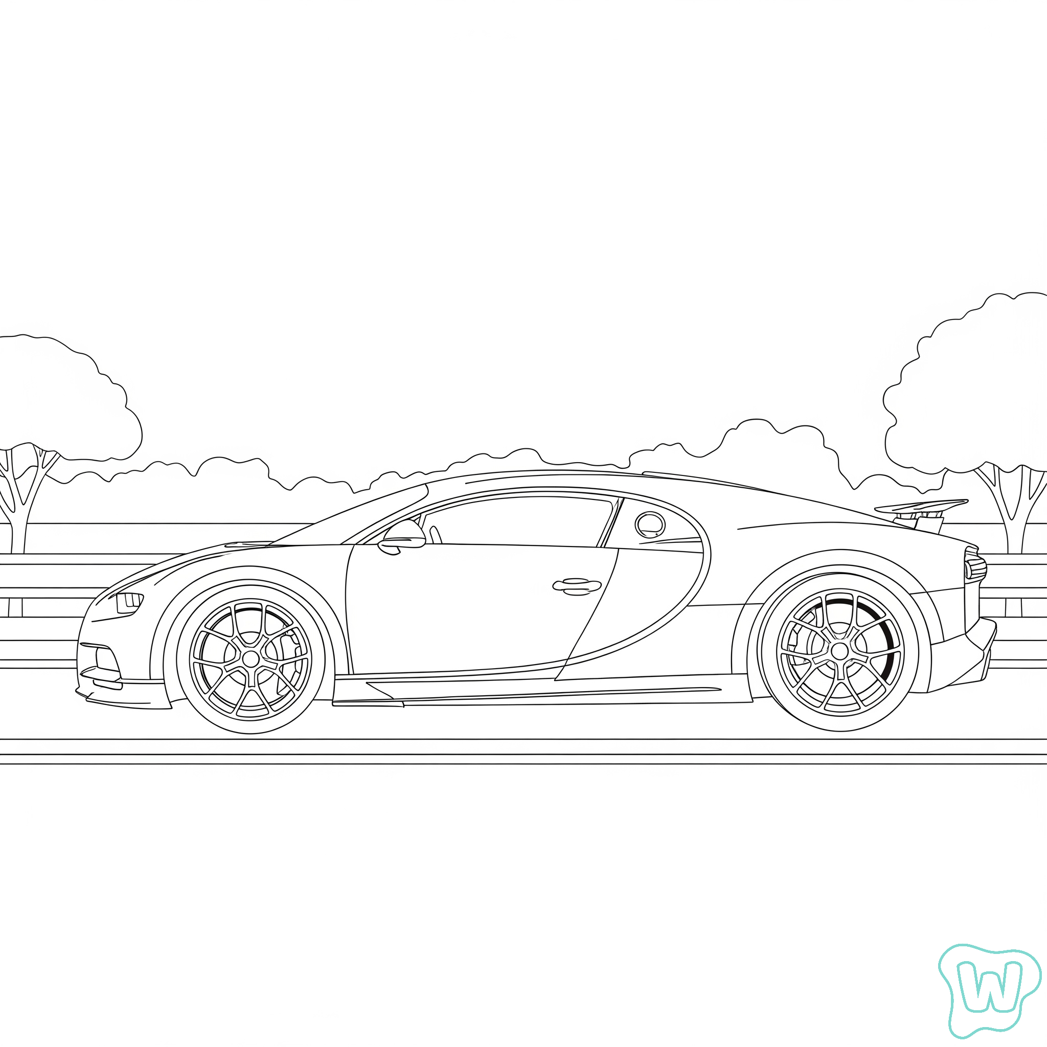 Bugatti PDF para imprimir gratis