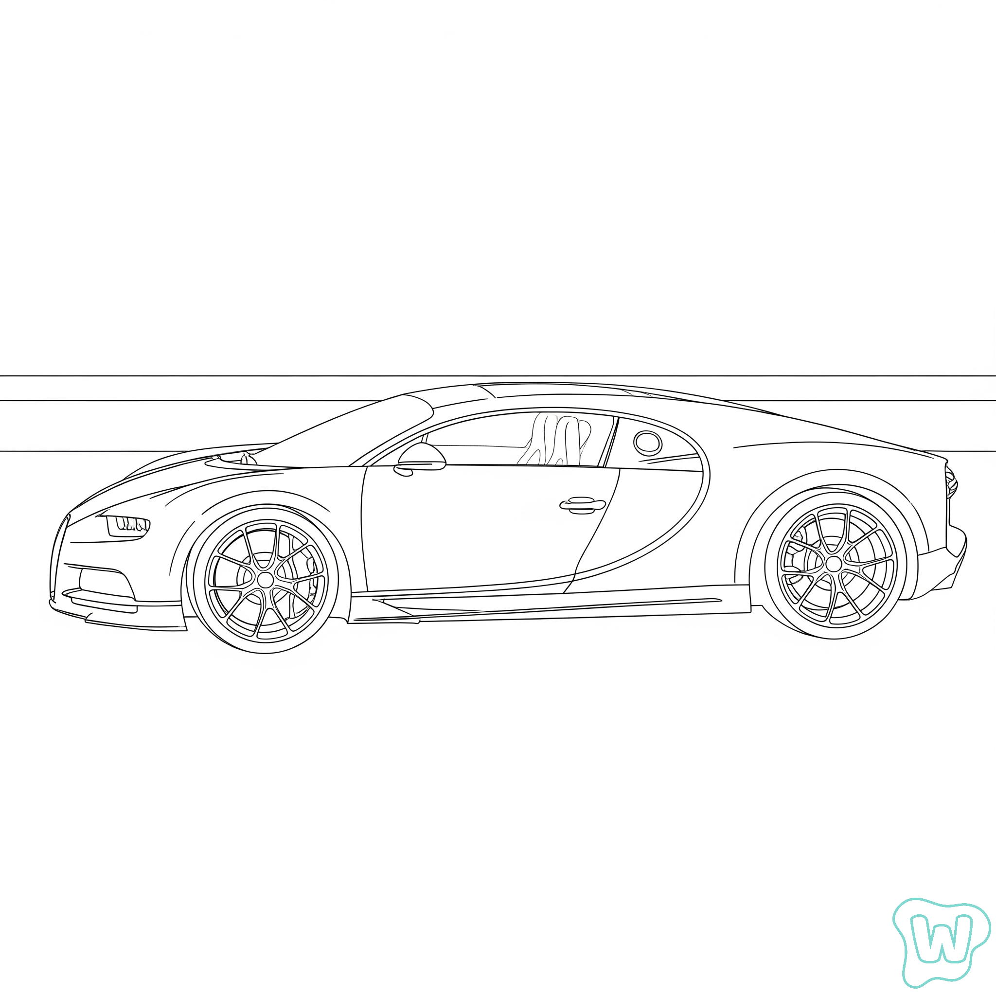 Bugatti páginas para colorear para adultos pdf