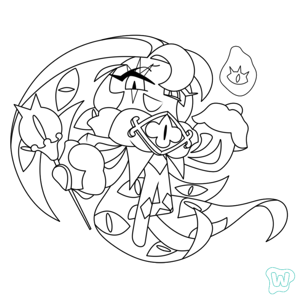Cookie Run para colorear