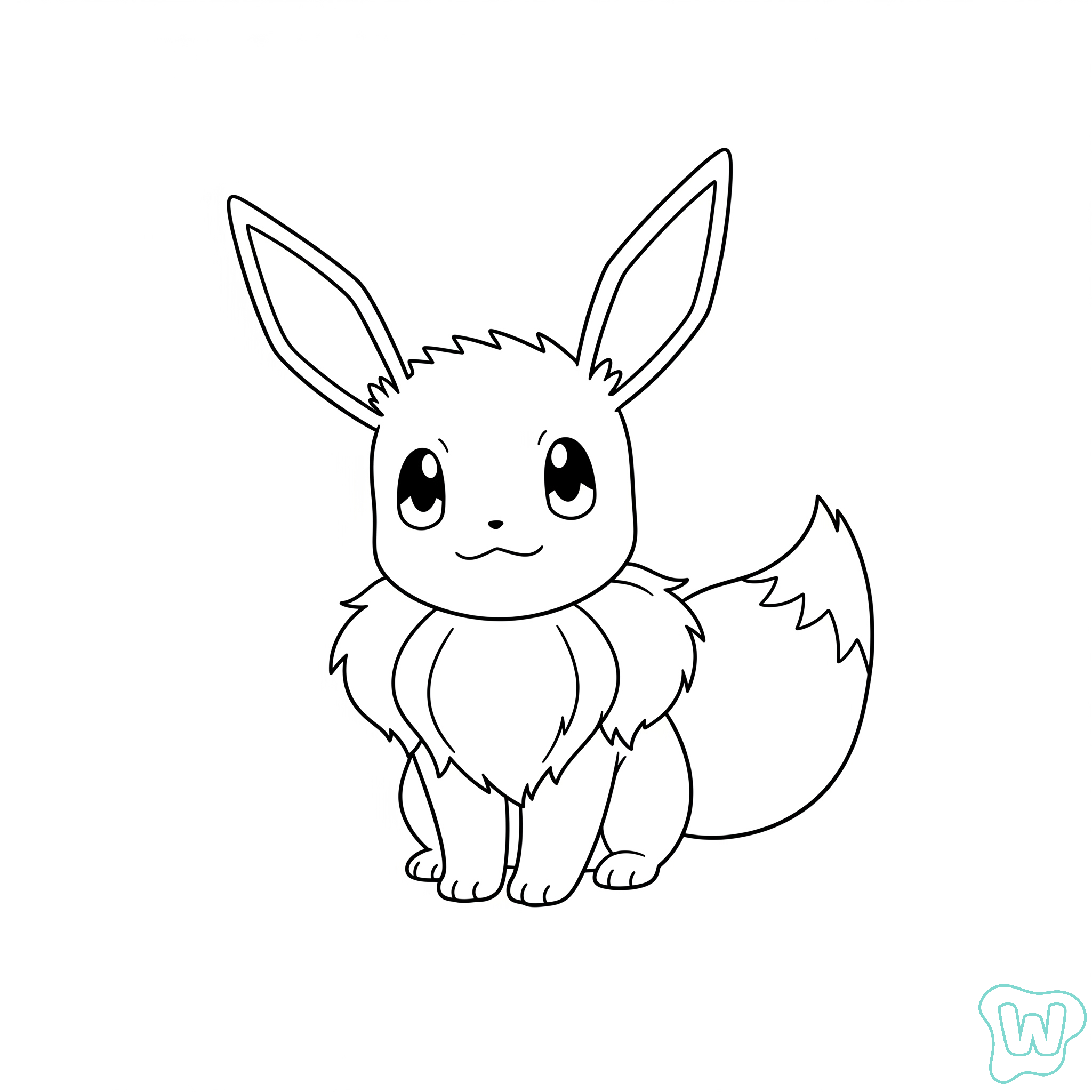 Eevee imprimir PDF gratis