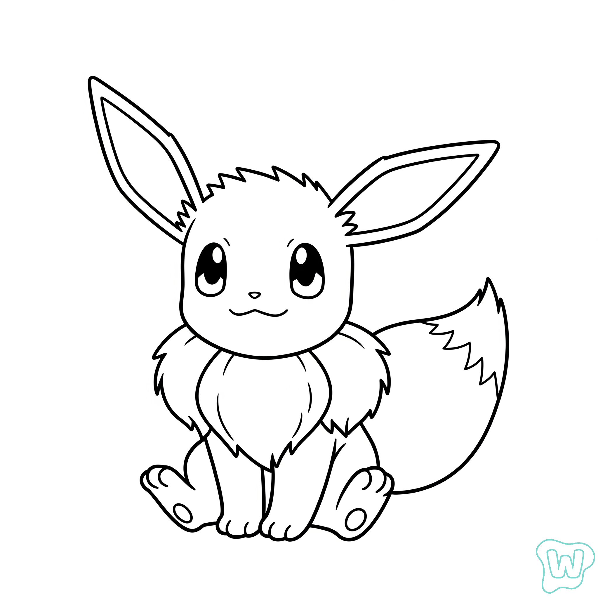 dibujos para colorear grinch Eevee